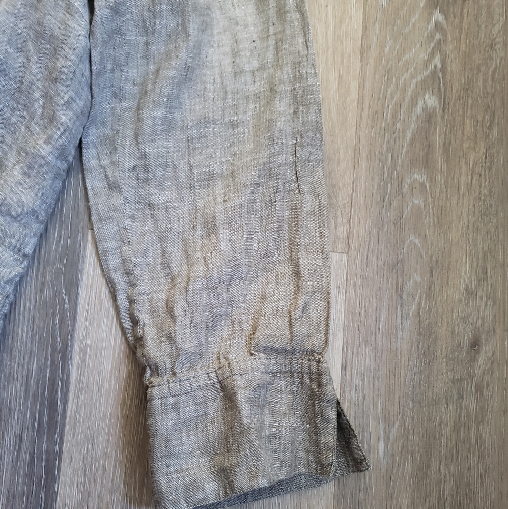 Linen Foxcroft nyc Button Down Shirt - Picture 12 of 15